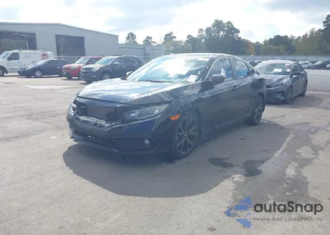 2020 Honda Civic Sport z USA, uszkodzony, nr VIN 2HGFC2E84LH535961